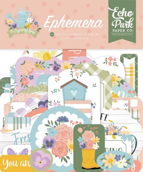 Picture of Echo Park Cardstock Ephemera 33/Pkg-Icons, It's Spring Time