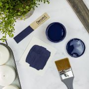 Picture of Americana Decor Satin Enamels 8oz Dark Denim