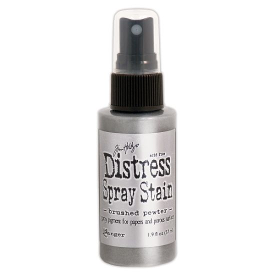Picture of Distress Spray Stain 1.9oz Brushed Pewter
