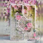 Picture of Dress My Craft Single-Sided Paper Pad 12"X12" 24/Pkg-Wall Of Roses, 12 Designs/2 Each