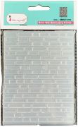 Picture of Dress My Craft Embossing Folder 4.25"X5.75" Brick Wall
