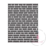 Picture of Dress My Craft Embossing Folder 4.25"X5.75" Brick Wall
