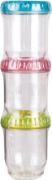 Picture of ArtBin Twisterz Jar Set Small/Tall 3/Pkg Multi-Colored Lids