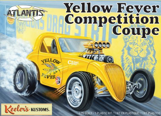 Picture of Atlantis Plastic Model Kit-Yellow Fever Competition Coupe Keelers