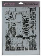 Picture of Dress My Craft Stencil A4 Ladger Script