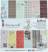 Picture of Dress My Craft Single-Sided Paper Pad 12"X12" 24/Pkg-Kidland