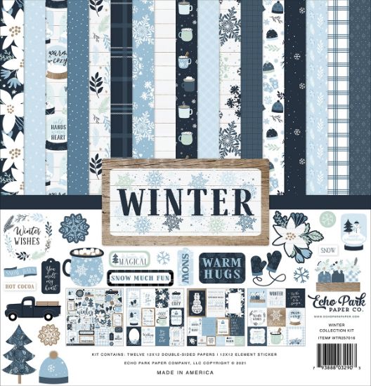 Picture of Echo Park Collection Kit 12"X12"-Winter