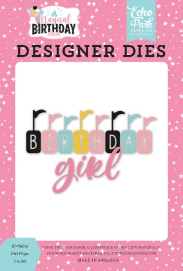 Picture of Echo Park Dies Birthday Girl Flags