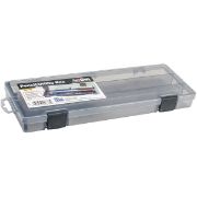 Picture of ArtBin Pencil Box 12.38"X4.875"X1.75" Translucent Charcoal