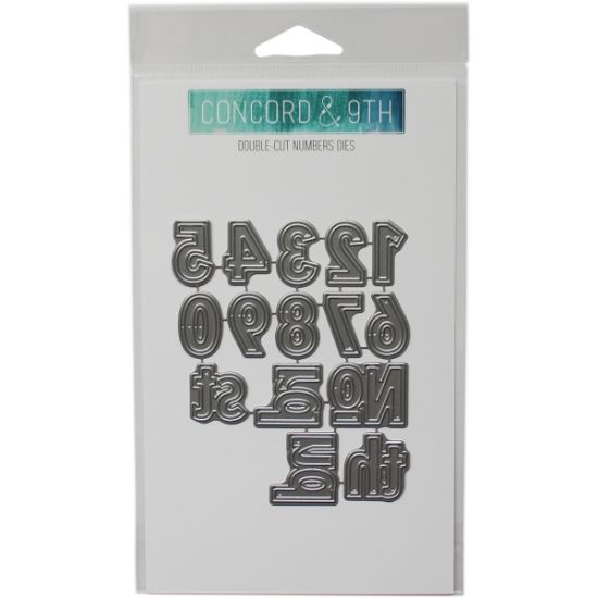 Picture of Concord & 9th Dies Double-Cut Numbers