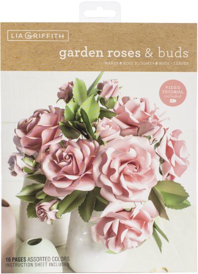 Picture of Lia Griffith Paper Stack 8.5"X11" 24/Pkg Garden Rose