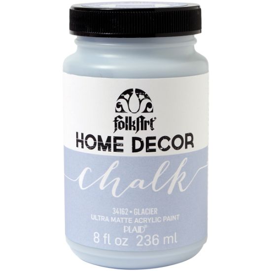 Picture of FolkArt Home Decor Chalk Paint 8oz Glacier