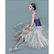 Picture of Ballerina Counted Cross Stitch Kit 15.75"X19.75" 14 Count