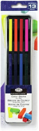 Picture of Color Stick Drawing Set W/Tin 