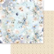 Picture of Asuka Studio Double-Sided Paper Pack 6"X6" 24/Pkg-Dusty Blue Floral