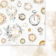 Picture of Asuka Studio Double-Sided Paper Pack 6"X6" 24/Pkg-Dusty Blue Floral