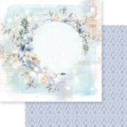 Picture of Asuka Studio Double-Sided Paper Pack 6"X6" 24/Pkg-Dusty Blue Floral