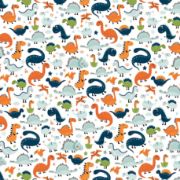 Picture of Dino-Mite Double-Sided Cardstock 12"X12"-Dinosaurs Rule