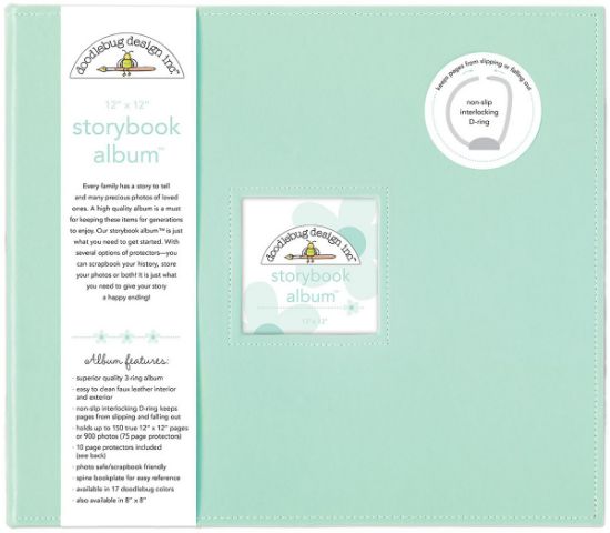 Picture of Doodlebug Storybook Album 12"X12" Mint