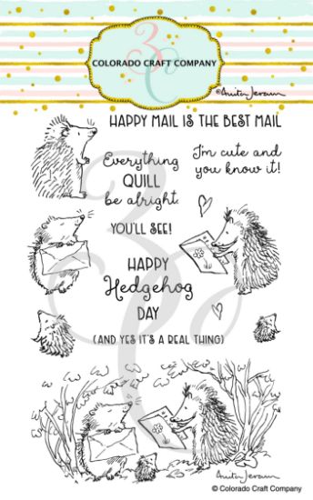 Picture of Colorado Craft Company Clear Stamps 4"X6"-Hedgehog Day-By Anita Jeram