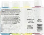 Picture of FluidArt Paint Pouring Value Pack 4/Pkg Tropical