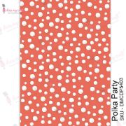 Picture of Dress My Craft Transfer Me Sheet A4-Polka Party