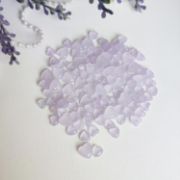 Picture of Dress My Craft Water Droplet Embellishments 8g-Pastel Lilac Heart - Assorted Sizes