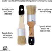 Picture of FolkArt Home Decor Paint & Wax Brush Set   