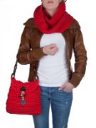 Picture of Hoooked Ribbon XL Yarn Lipstick Red