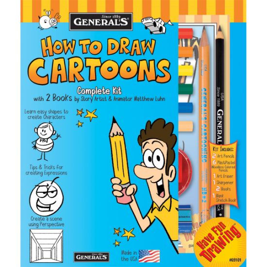 Picture of How To Draw Cartoons! Kit 