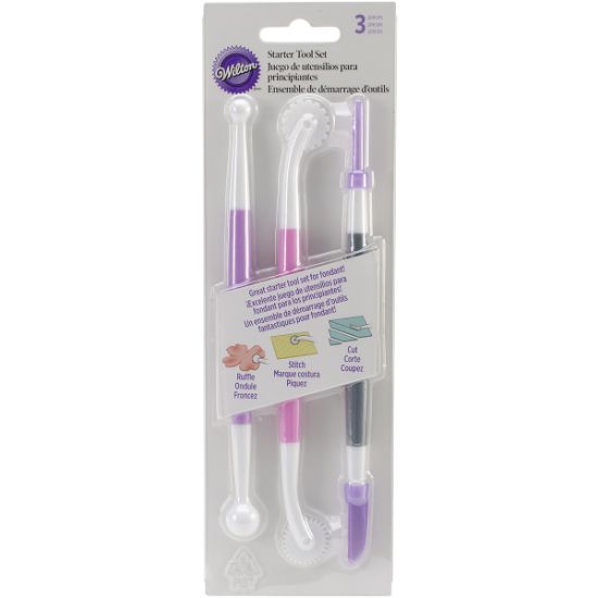 Picture of Fondant & Gum Paste Tool Set 3/Pkg  