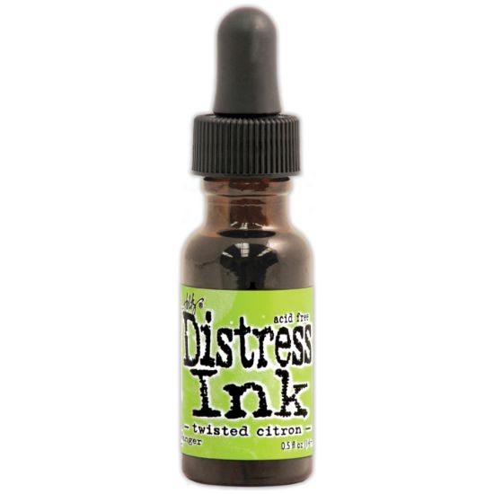 Picture of Distress Pad Re-Inker .5oz Twisted Citron
