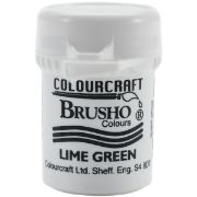 Picture of Brusho Crystal Colour 15g Lime Green
