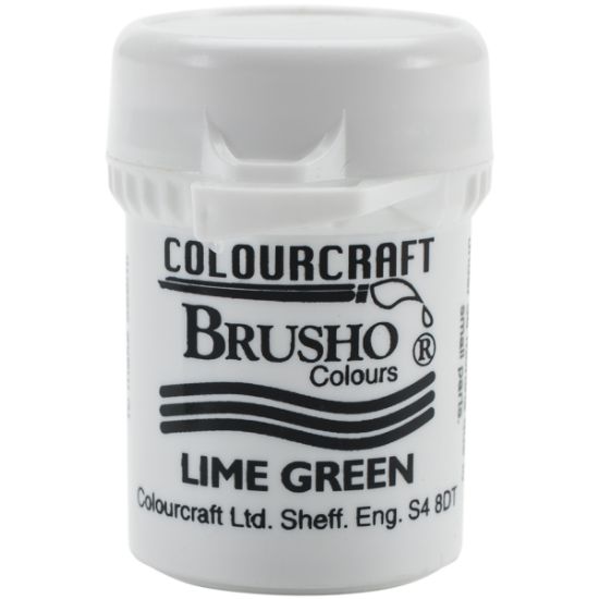 Picture of Brusho Crystal Colour 15g Lime Green