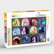 Picture of Brain Tree Jigsaw Puzzle 1000/Pkg 27.5"X19.5"-Magical Horses