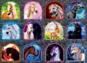 Picture of Brain Tree Jigsaw Puzzle 1000/Pkg 27.5"X19.5"-Magical Horses