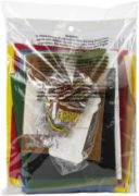 Picture of Bucilla Felt Stocking Applique Kit 18" Long Camo Santa