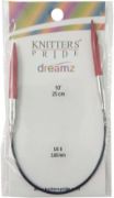 Picture of Dreamz Fixed Circular Needles 9" Size 8/5mm
