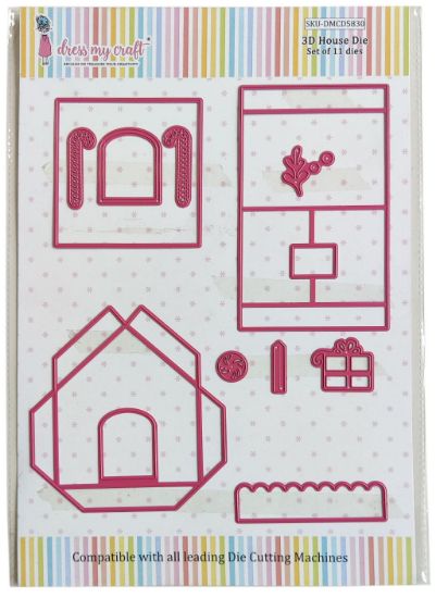 Picture of Dress My Craft Basic Designer Dies-3D House