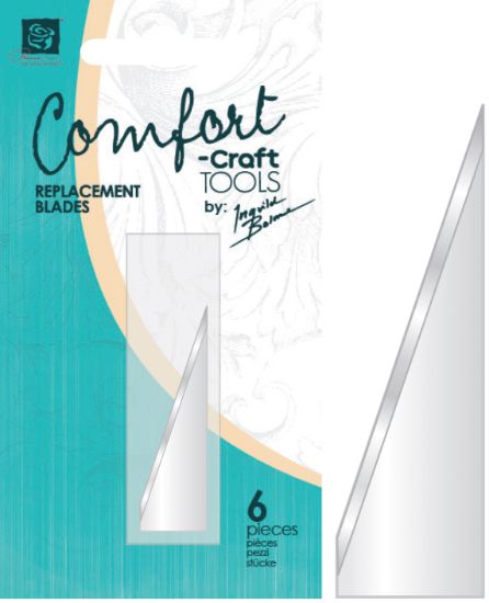 Picture of Comfort Craft Craft Knife Pointed Tip Blades 6/Pkg For 890964
