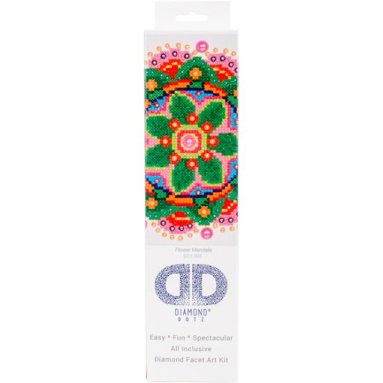 Picture of Diamond Dotz Diamond Embroidery Facet Art Kit 11.5"X13.5" Flower Mandala