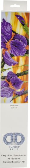Picture of Diamond Dotz Diamond Embroidery Facet Art Kit 23.5"X17.75" Iris Sunset