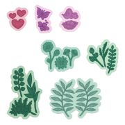 Picture of Heartfelt Creations Cut & Emboss Dies-Summer Wreath Accents