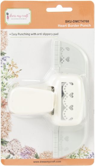 Picture of Dress My Craft Paper Punch  Heart Border 