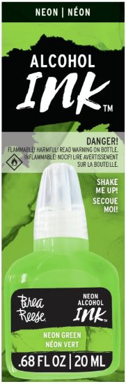 Picture of Brea Reese Alcohol Pigment Ink 20ml Neon Green