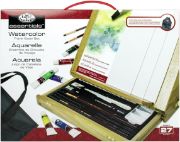 Picture of Easel Art Set W/Easy To Store Bag Watercolor