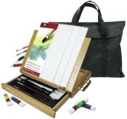 Picture of Easel Art Set W/Easy To Store Bag Watercolor