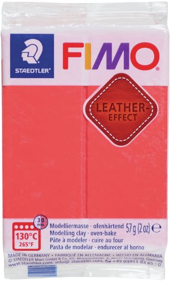 Picture of Fimo Leather Effect Polymer Clay 2oz Watermelon