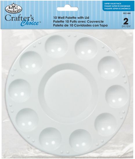 Picture of Crafter's Choice 10 Well Palette W/Lid 