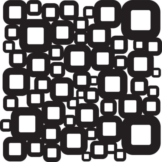 Picture of Crafter's Workshop Template 12"X12" Retro Squares